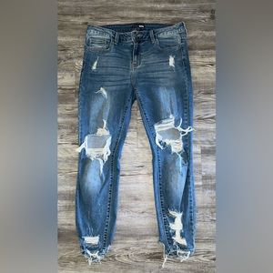 Fashion Nova Distressed Jeans